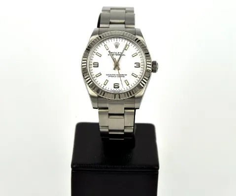 Rolex Oyster Perpetual 31 177234 31mm Steel White