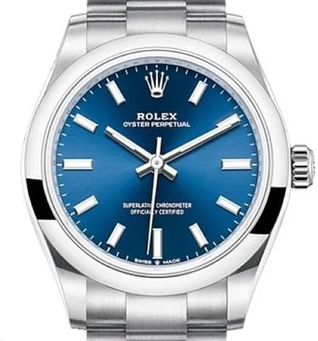 Rolex Oyster Perpetual 31 277200 31mm Steel Blue