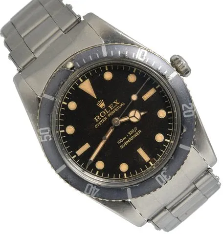 Rolex Submariner 6536 37mm Steel Black