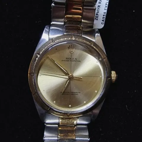 Rolex Oyster Perpetual 34 1008 34mm Gold/steel Gold