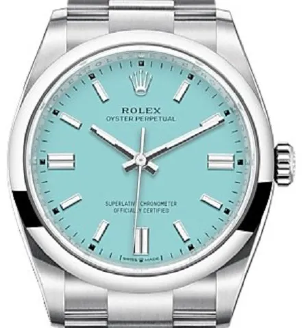 Rolex Oyster Perpetual 36 126000 36mm Steel Blue