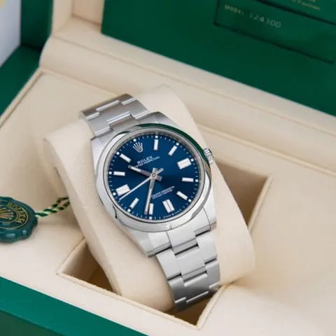 Rolex Oyster Perpetual 41 124300 41mm Steel Blue