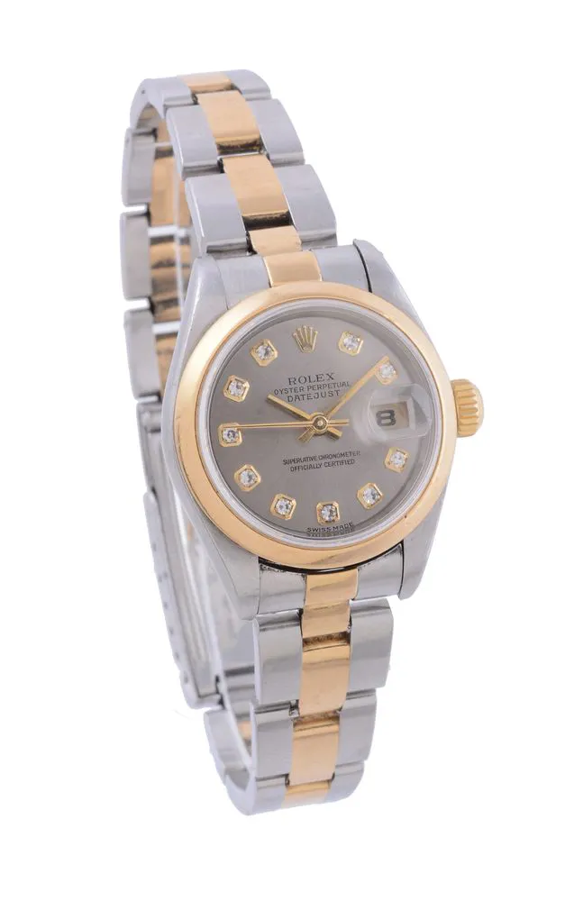 Rolex Lady-Datejust 79163 26mm Yellow gold and stainless steel Granite