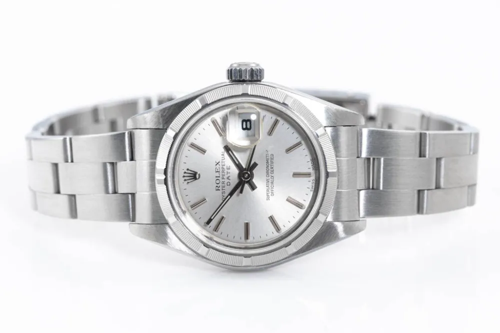 Rolex Oyster Perpetual Date 79190 26mm Stainless steel Silver