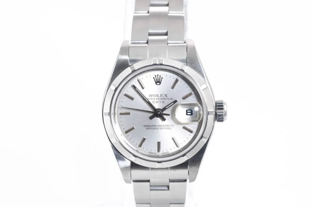 Rolex Oyster Perpetual Date 79190 26mm Stainless steel Silver 6