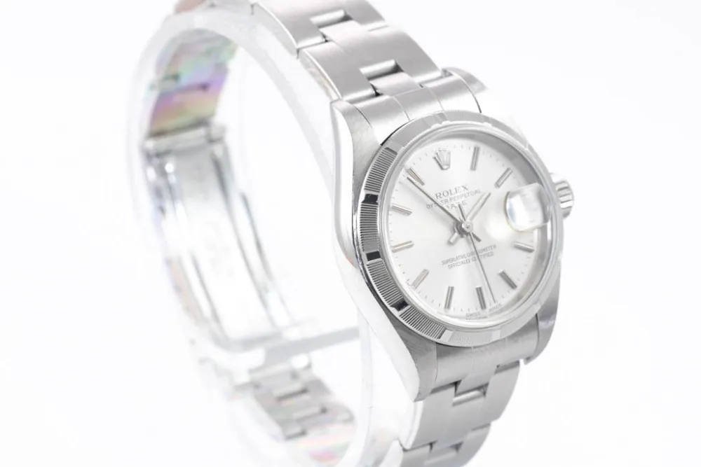 Rolex Oyster Perpetual Date 79190 26mm Stainless steel Silver 3