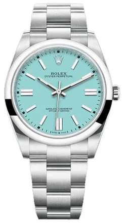 Rolex Oyster Perpetual 41 124300 41mm Steel Blue