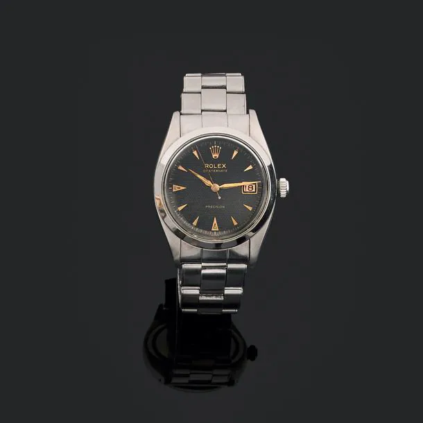 Rolex Oyster Date 6494 34mm Stainless steel Black