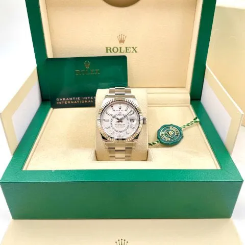 Rolex Sky-Dweller 326934 42mm Steel White