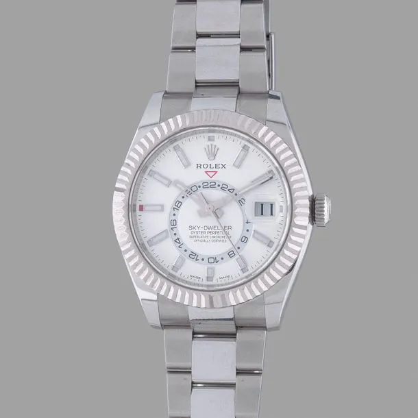 Rolex Sky-Dweller 326934 42mm Stainless steel White