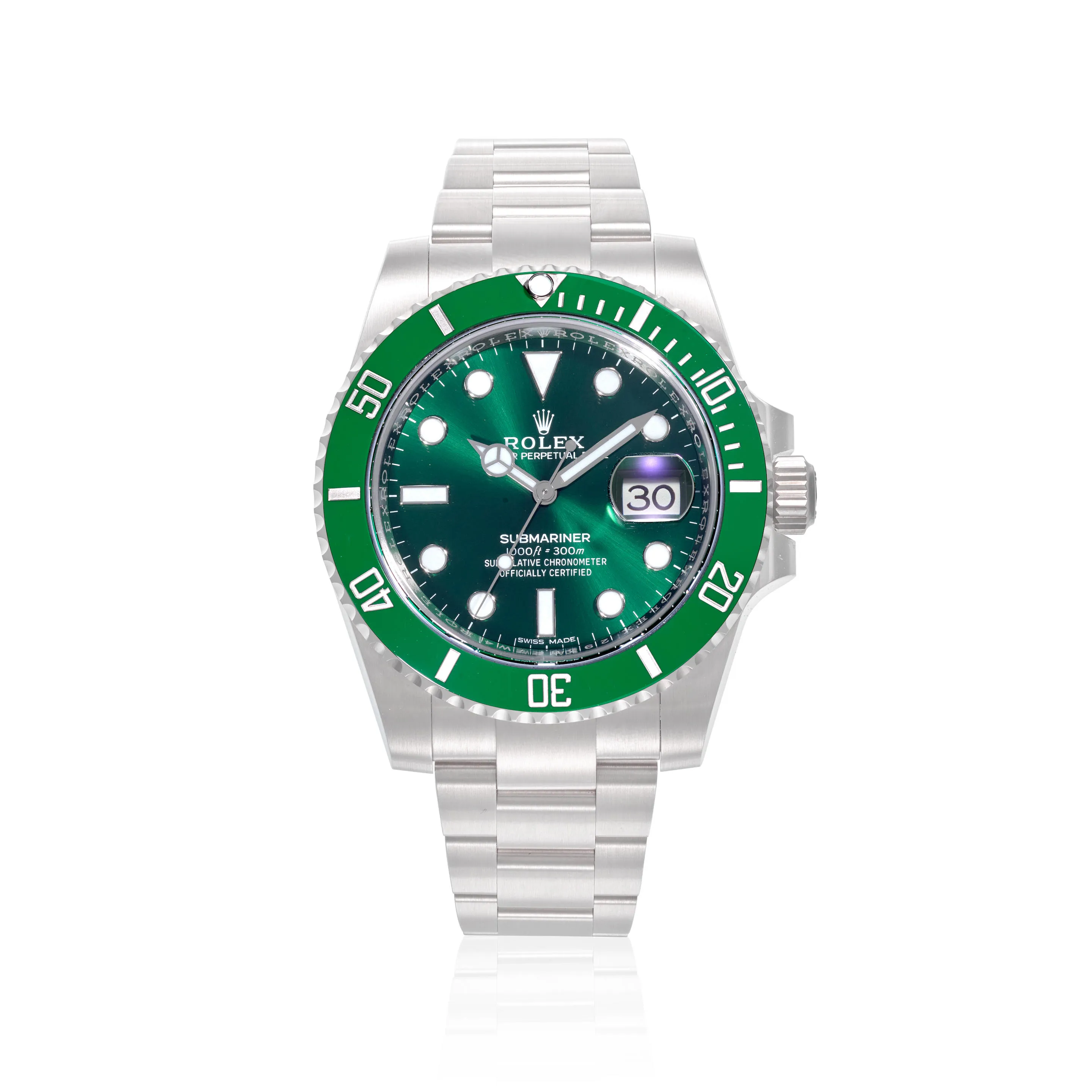 Rolex Submariner 116610LV 40mm Stainless steel Green