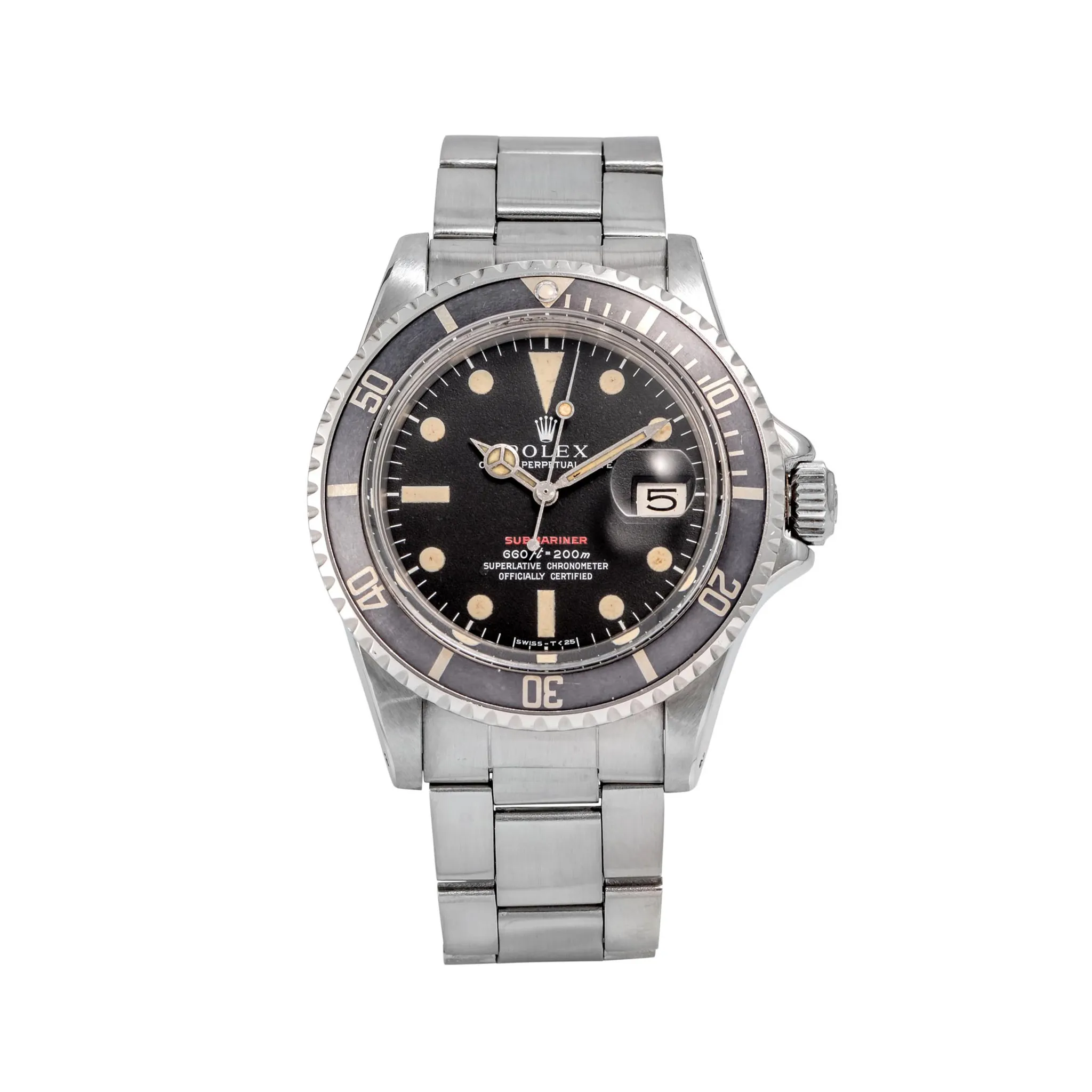 Rolex Submariner 1680 40mm Stainless steel Black