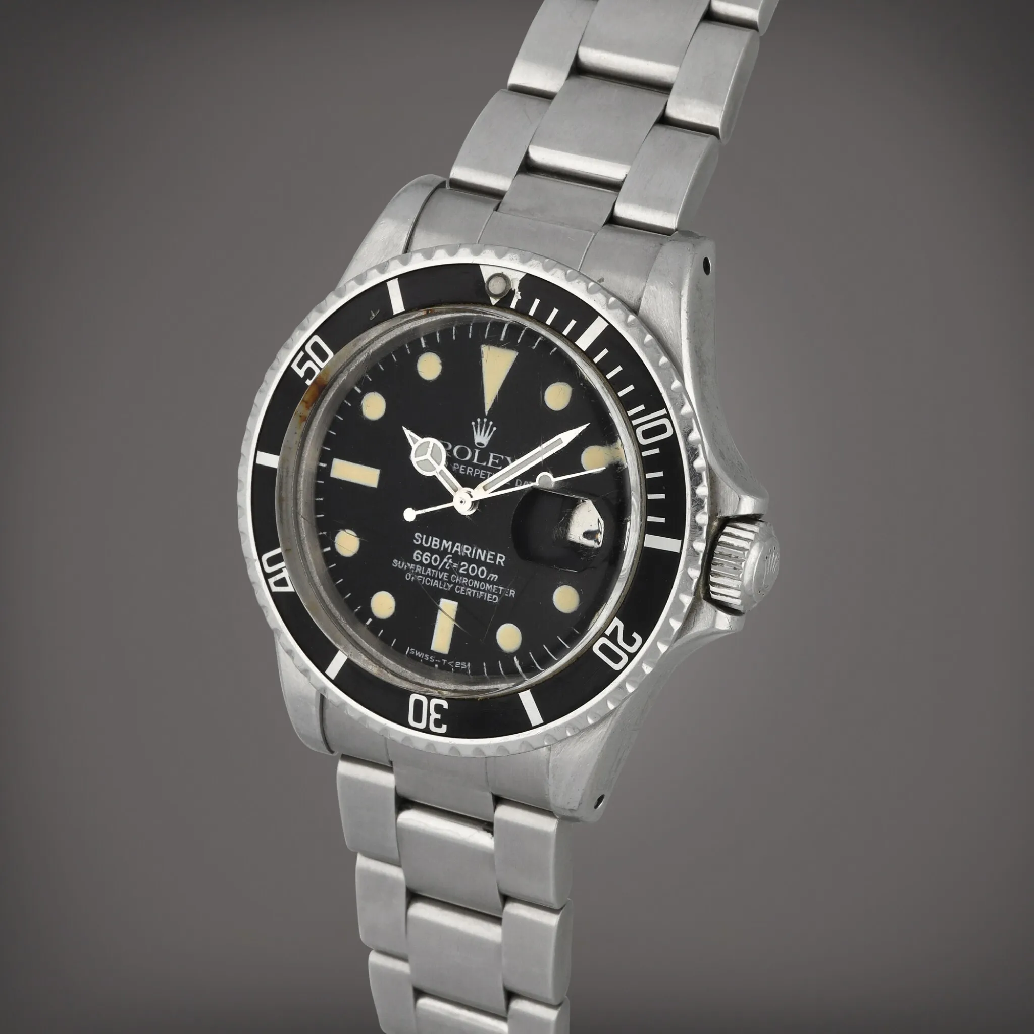 Rolex Submariner 1680 40mm Stainless steel Black