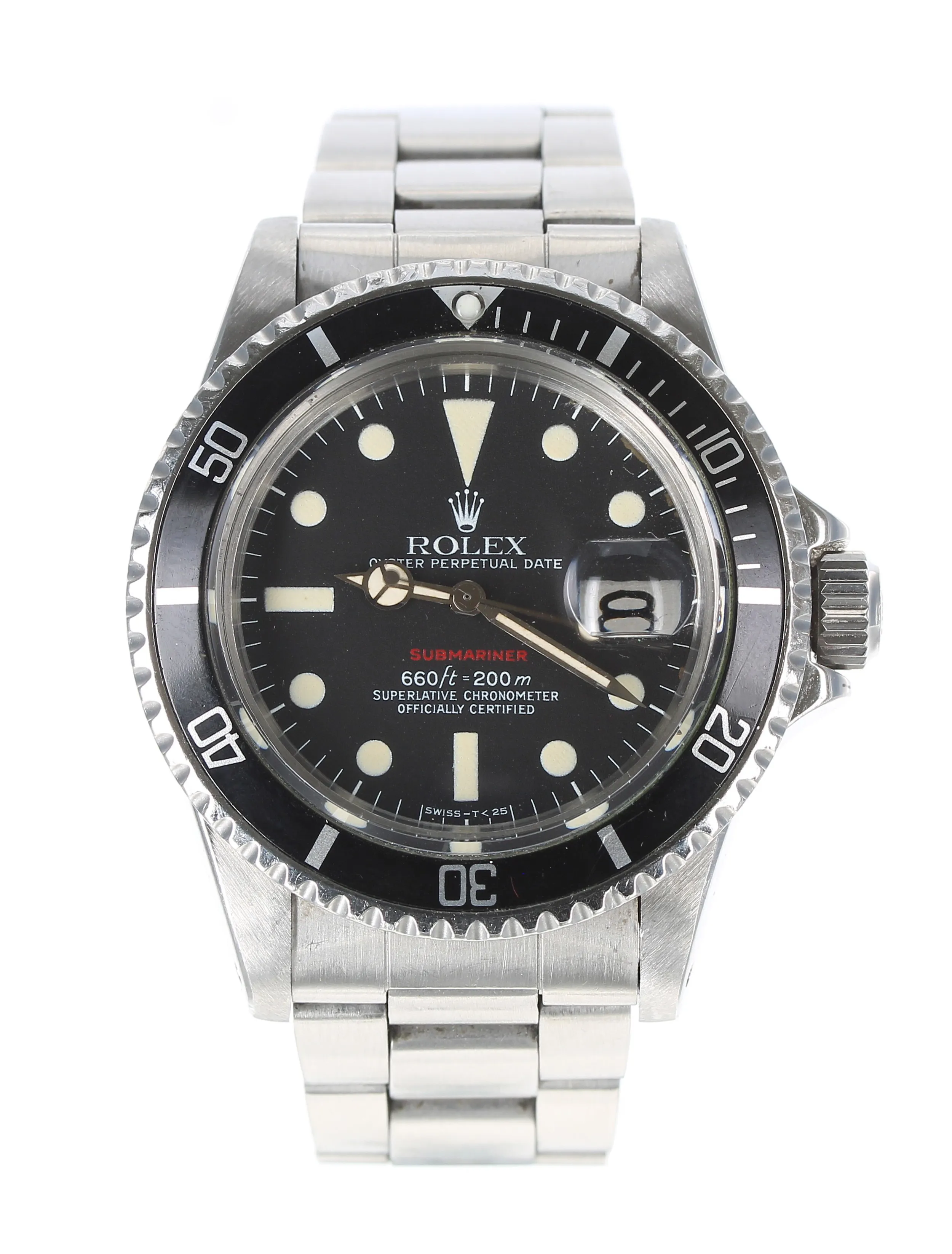 Rolex Submariner 1680 40mm Stainless steel Black