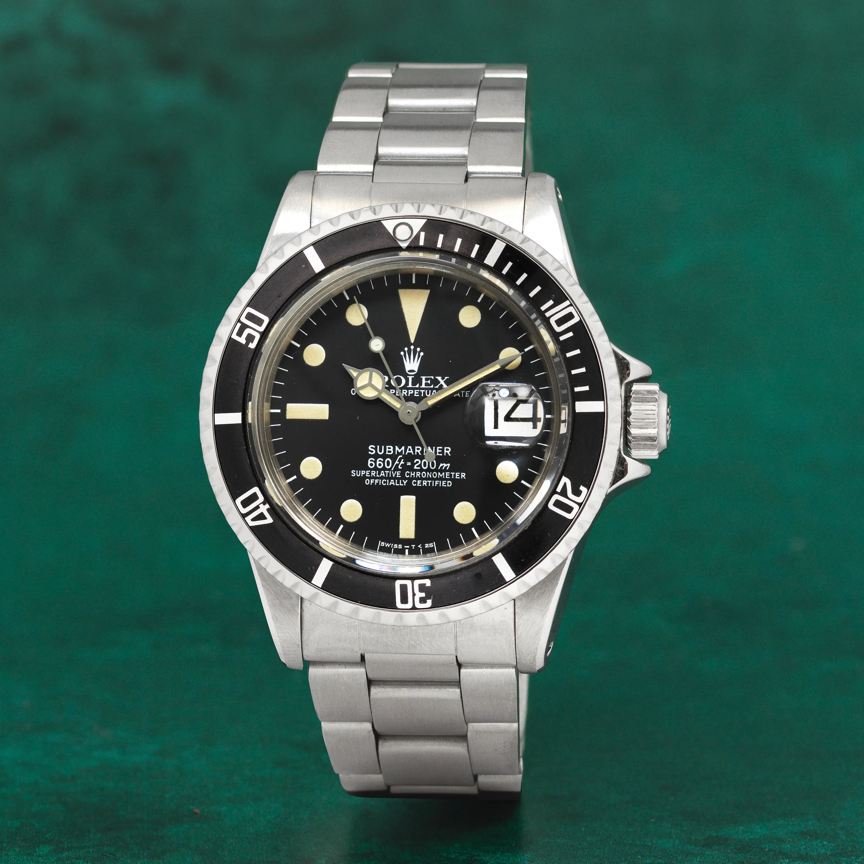 Rolex Submariner 1680 40mm Stainless steel Black