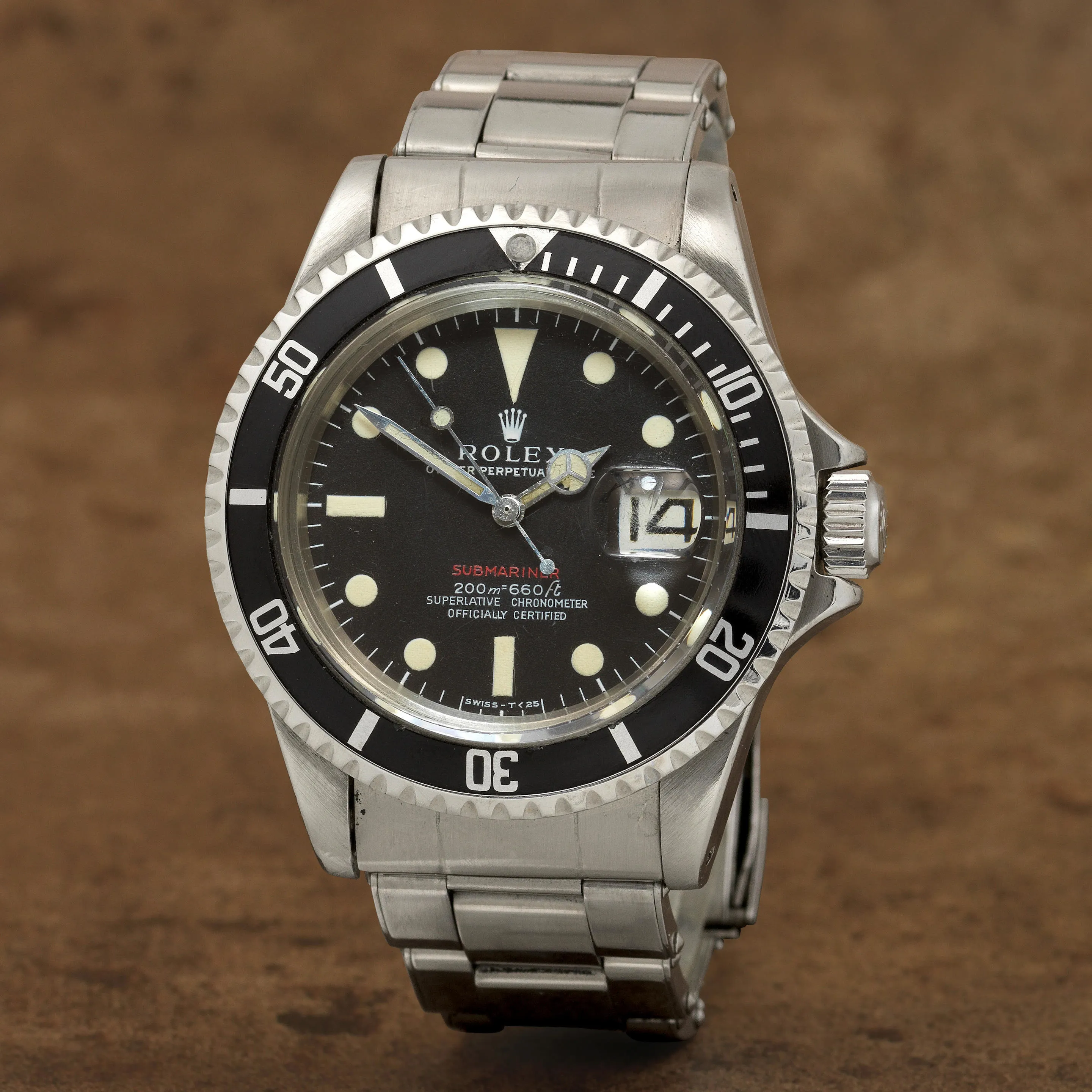 Rolex Submariner 1680 39mm Stainless steel Black