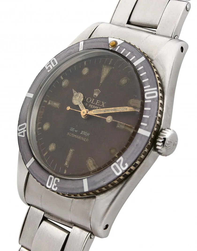 Rolex Submariner 5508 37mm Stainless steel Brown 1