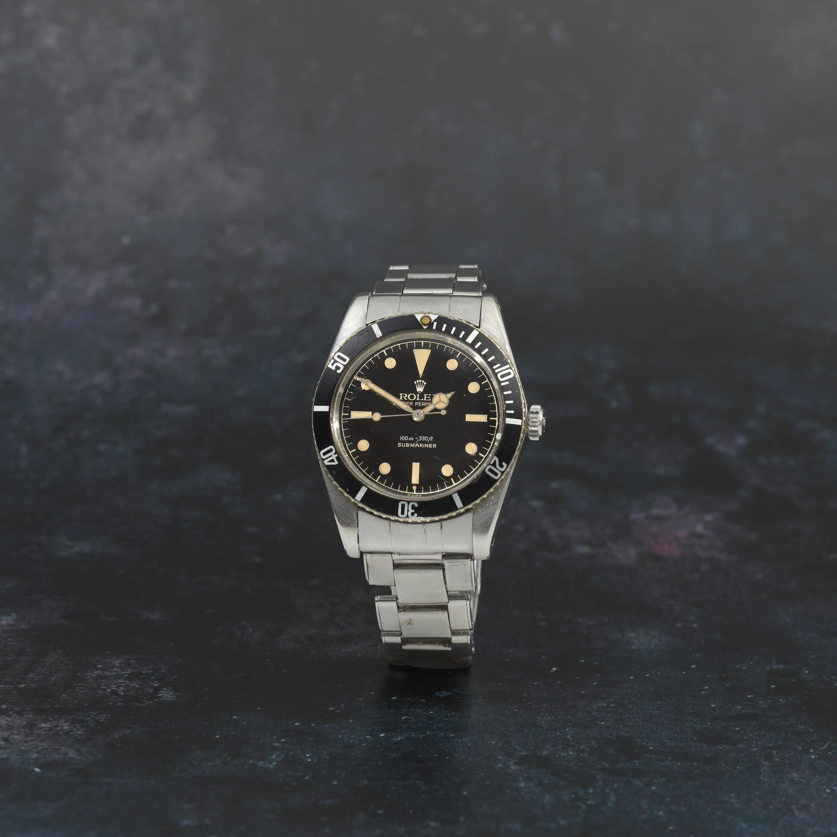 Rolex Submariner 5508 37mm Stainless steel Black