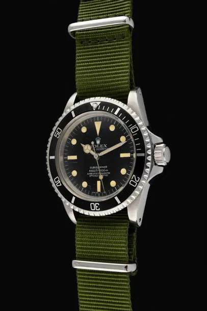 Rolex Submariner 5512 40mm Stainless steel Black