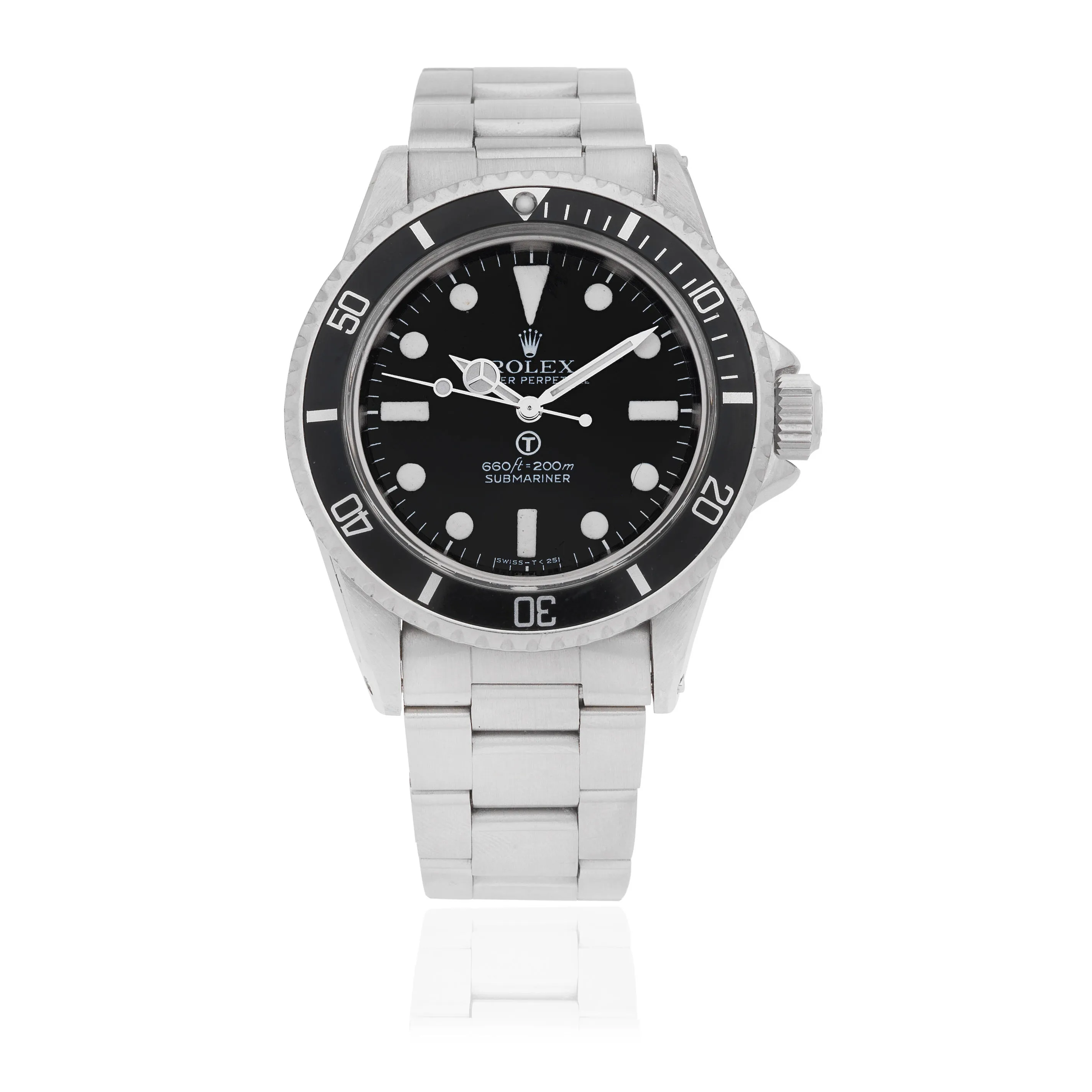 Rolex Submariner 5513 40mm Stainless steel Black