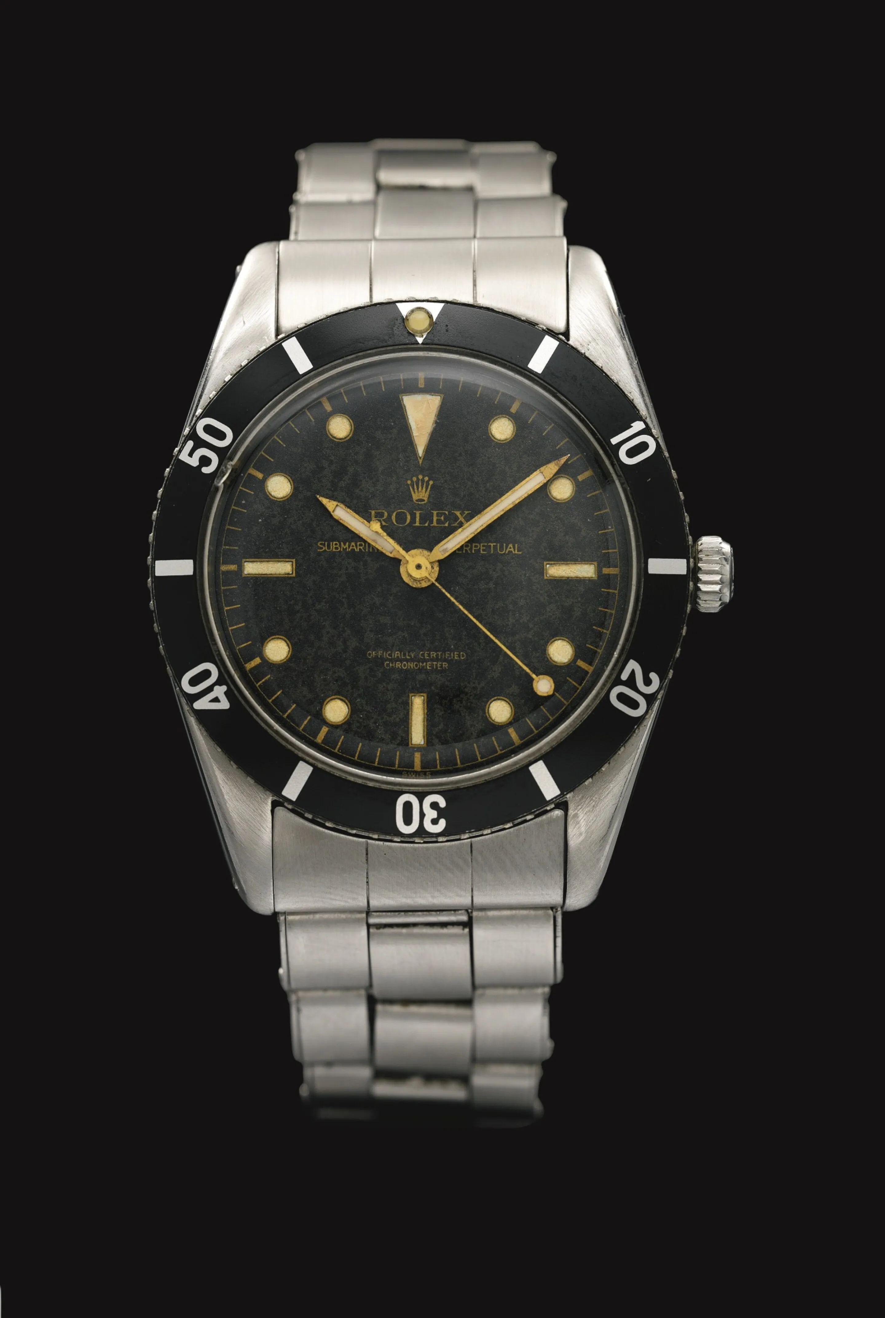 Rolex Submariner 6204 37mm Stainless steel Black