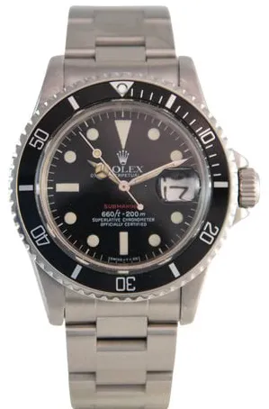 Rolex Submariner 1680 40mm Steel Black