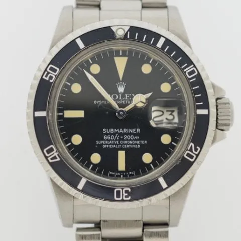 Rolex Submariner 1680 40mm Steel Black