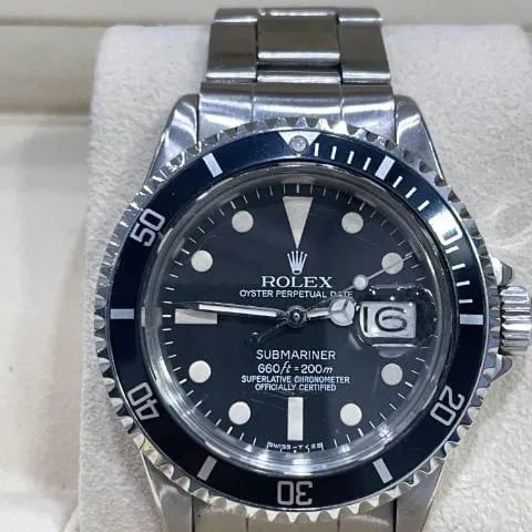 Rolex Submariner 1680 40mm Steel Black