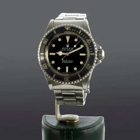 Rolex Submariner 5513 40mm Steel Black