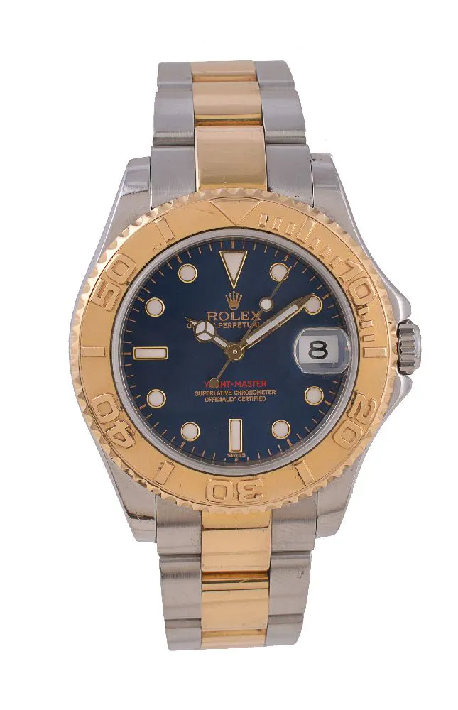 Rolex Yacht-Master 168623 34mm Stainless steel Blue