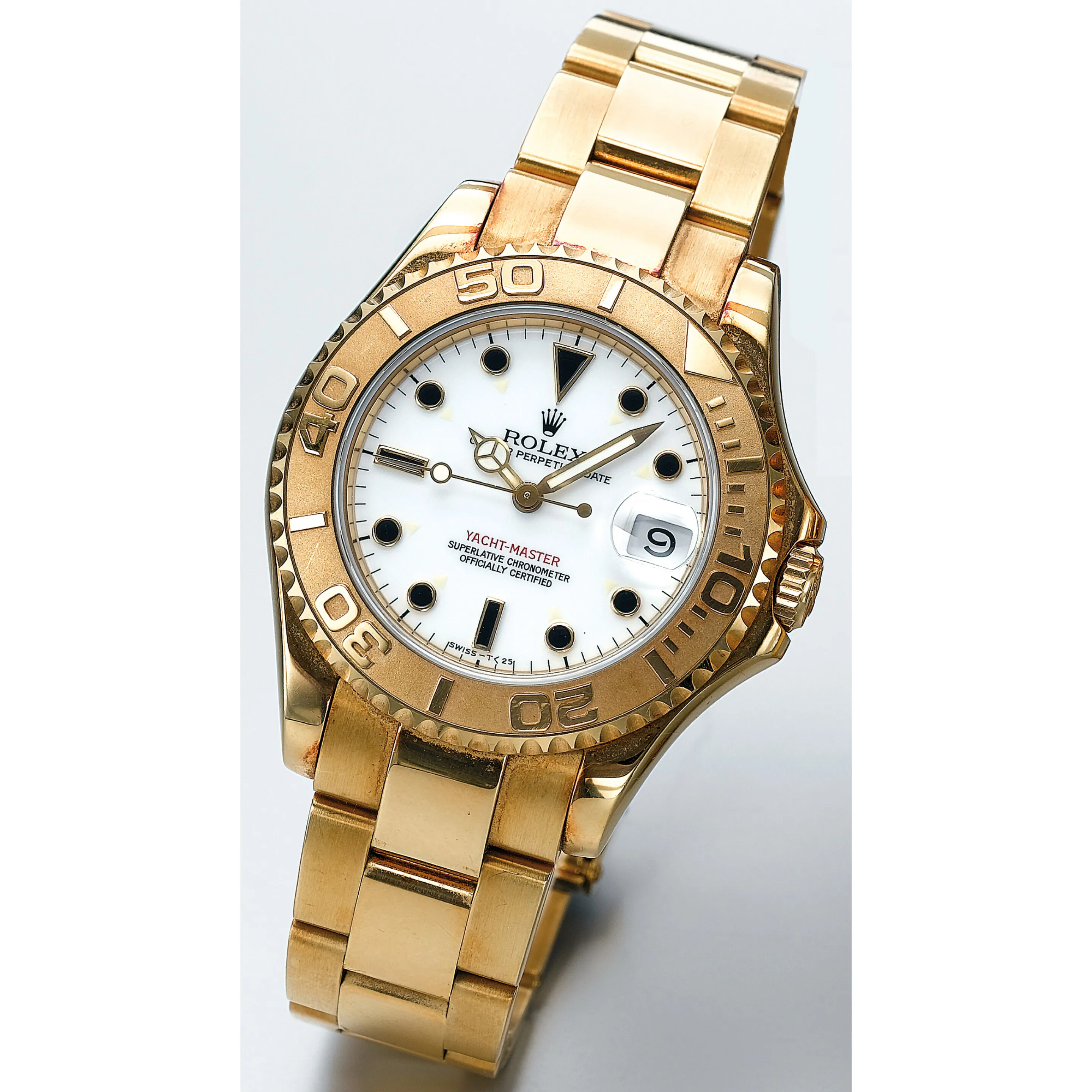 Rolex Yacht-Master 68628 35mm Yellow gold White