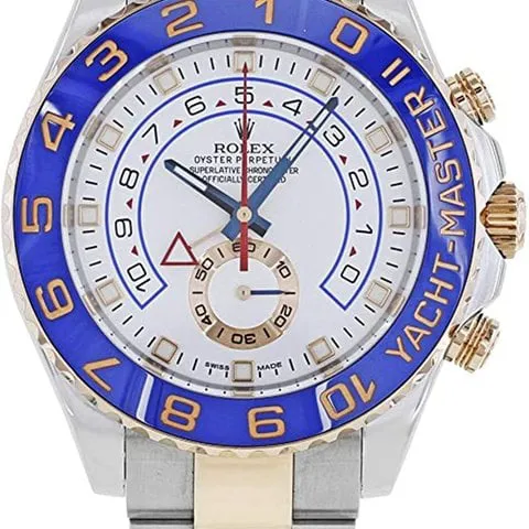 Rolex Yacht-Master II 116681 44mm Yellow gold and Stainless steel White