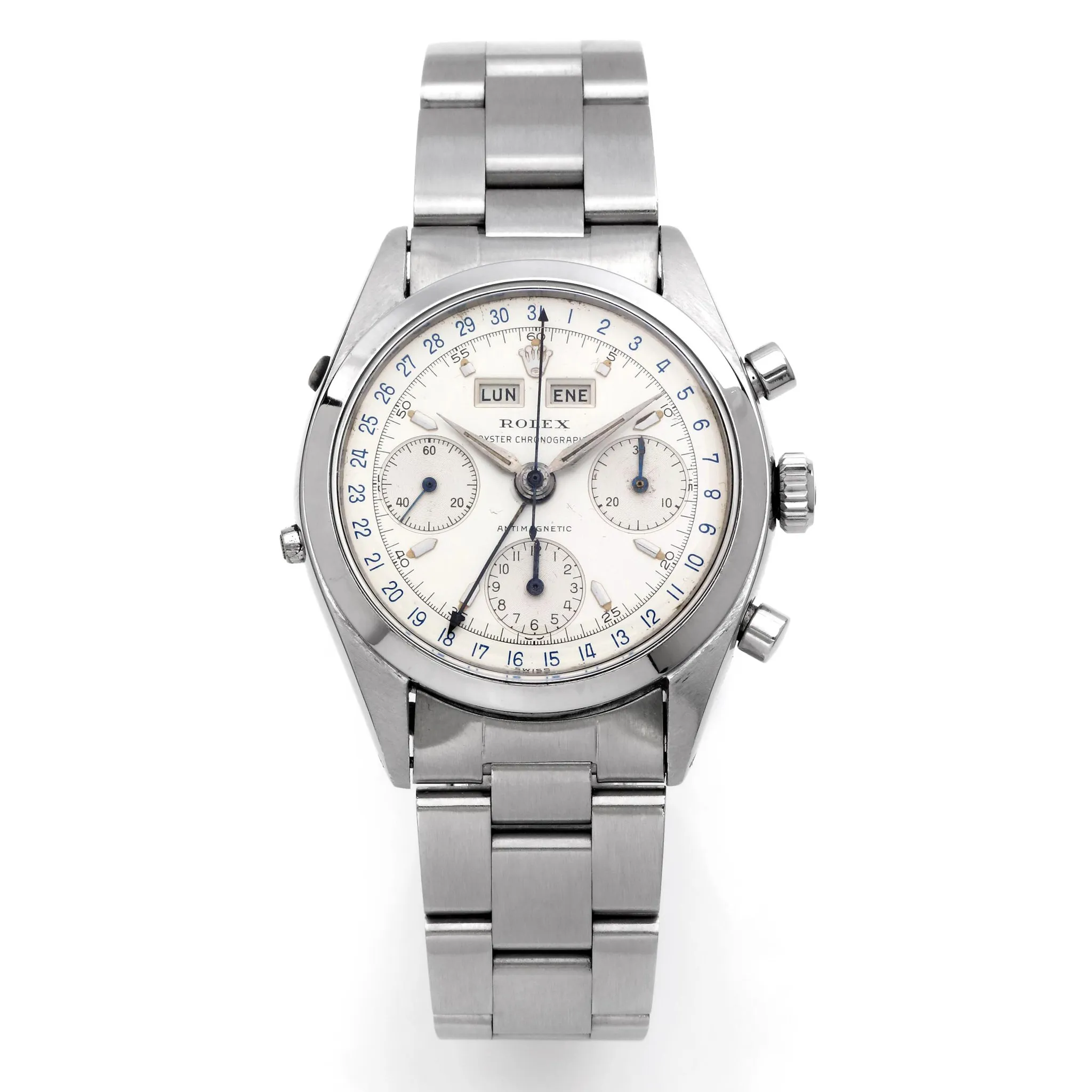 Rolex Chronograph 6236 36mm Stainless steel White