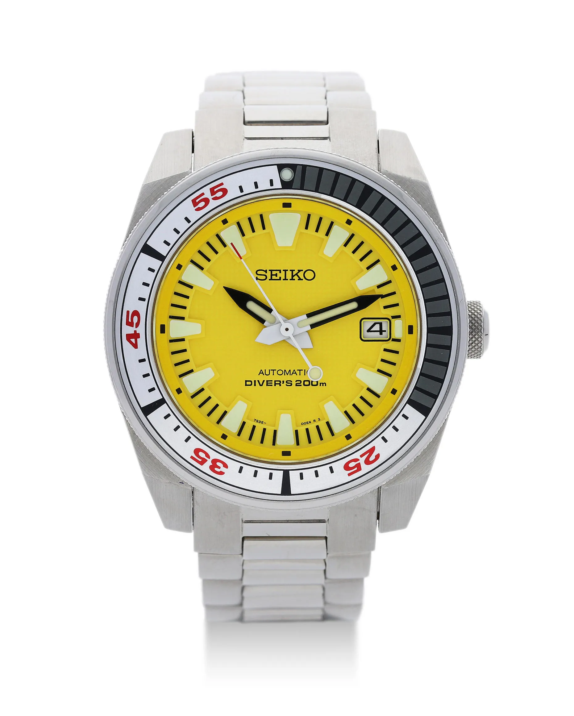 Seiko Prospex SNM019 43mm Stainless steel Yellow