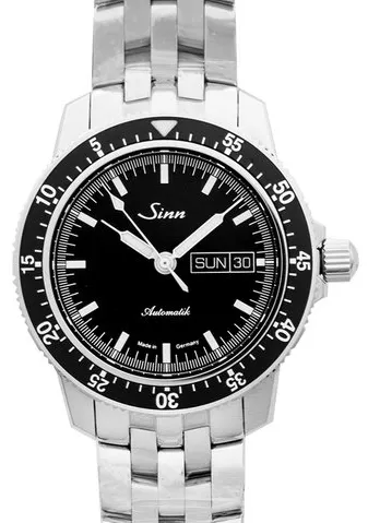 Sinn 104 104.010 41mm Stainless steel Black