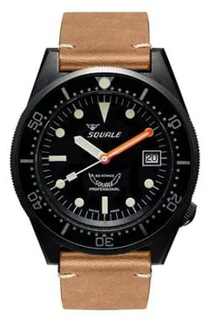 Squale 1521PVD.PC 42mm Stainless steel Black