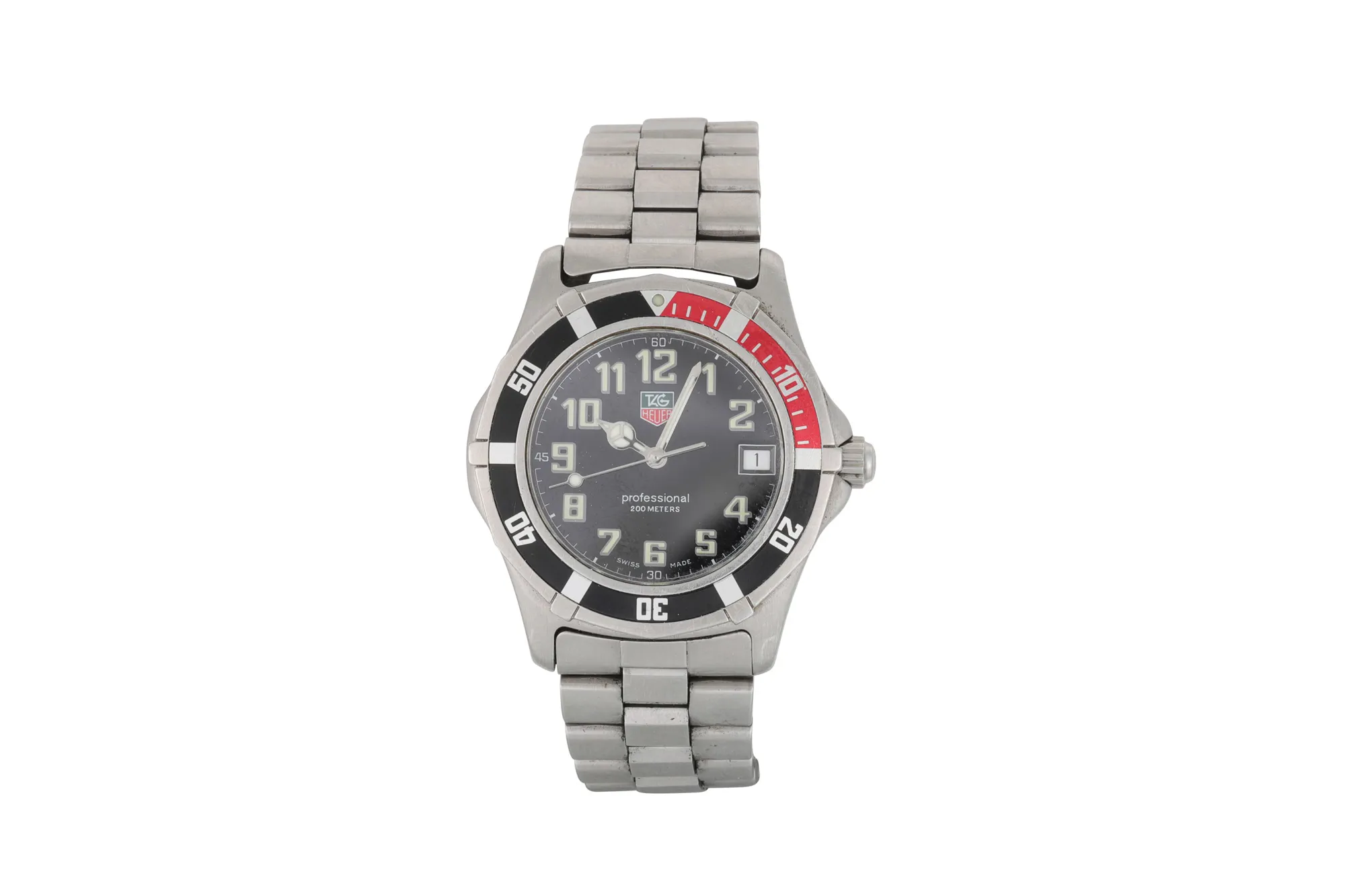 TAG Heuer Professional nullmm Stainless steel Black