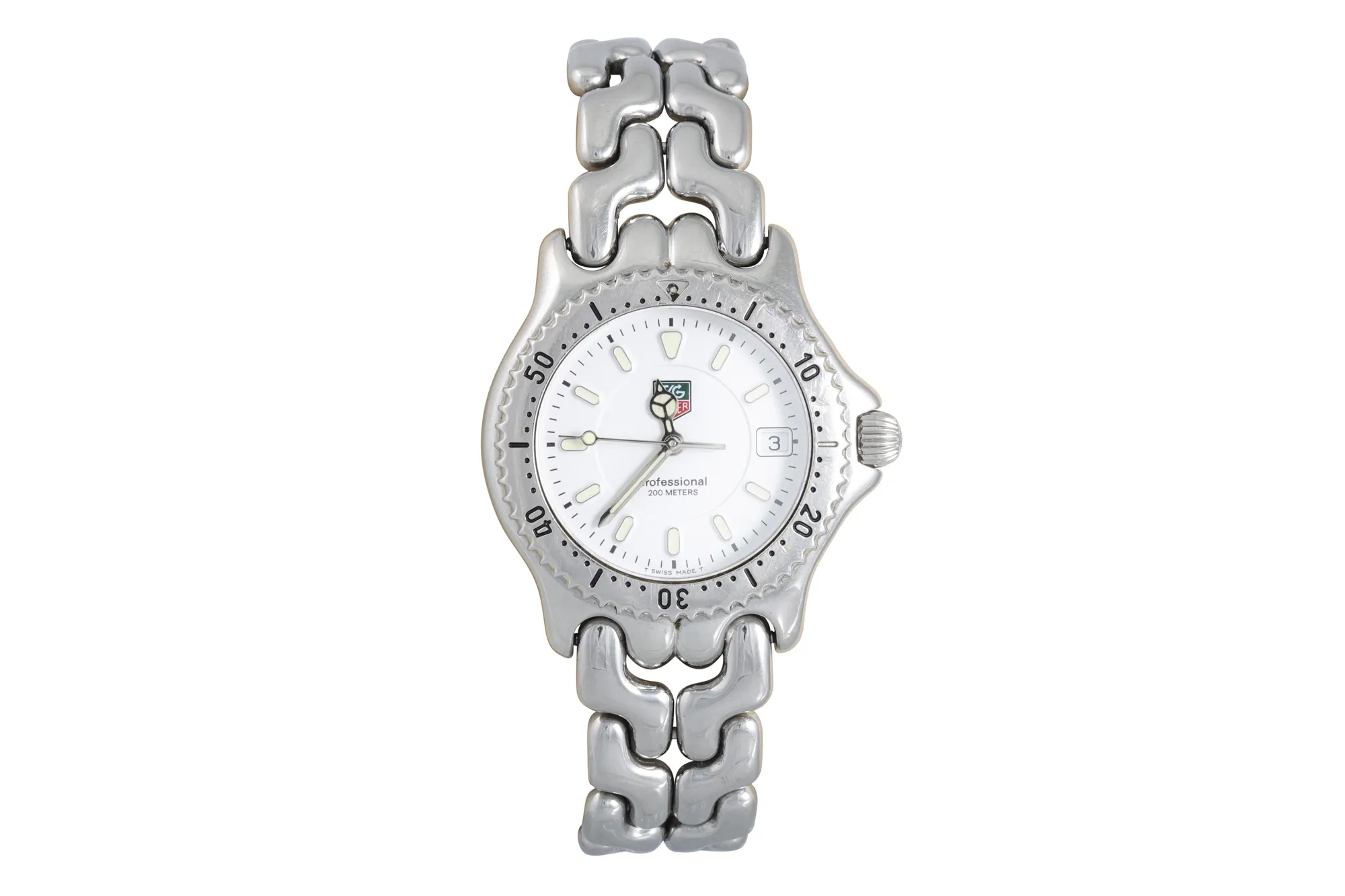 TAG Heuer Professional nullmm Stainless steel White