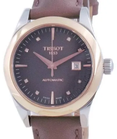 Tissot T-Lady T930.007.46.296.00 29mm Stainless steel Smoked brown