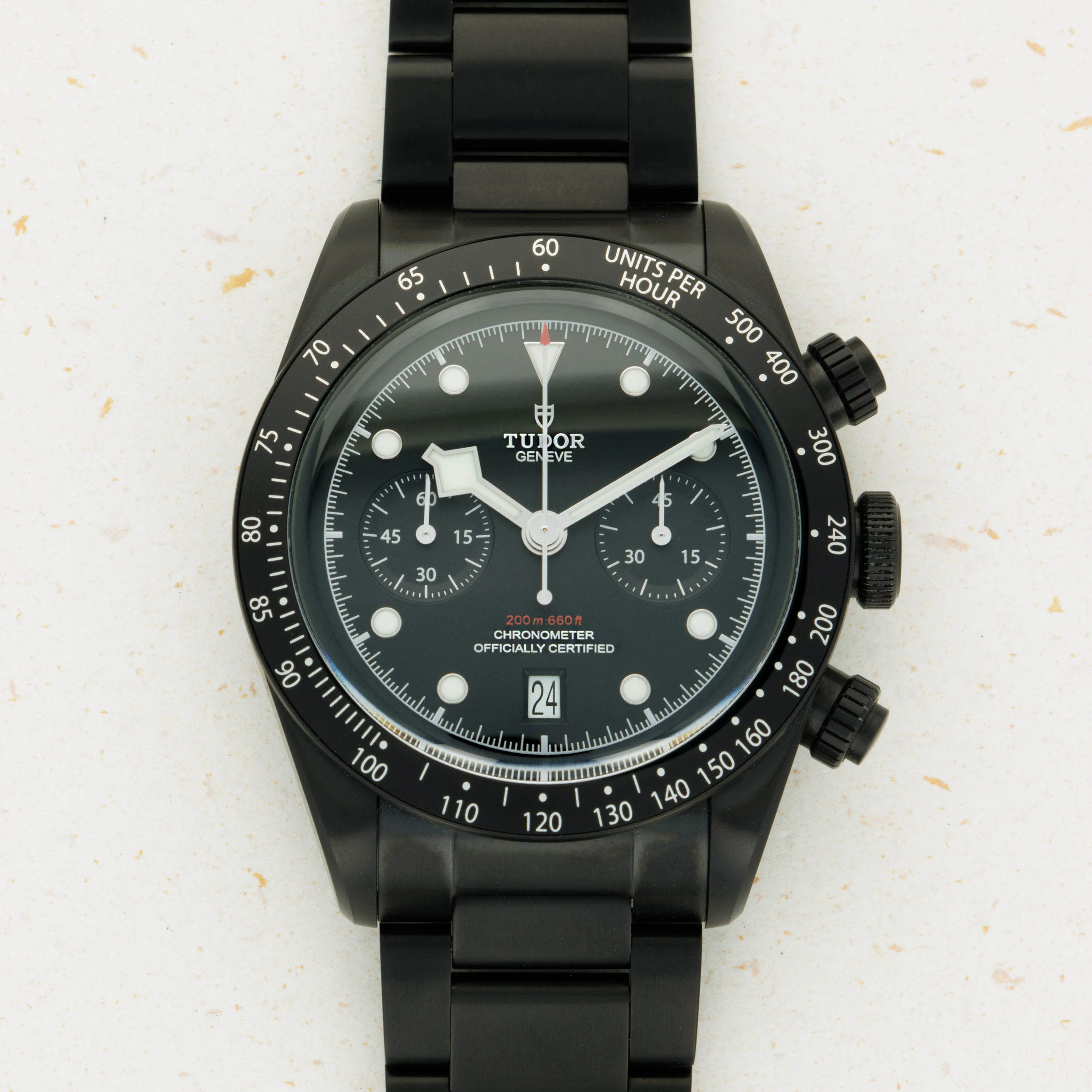 Tudor Black Bay Chronograph 79360DK 41mm Stainless steel Black