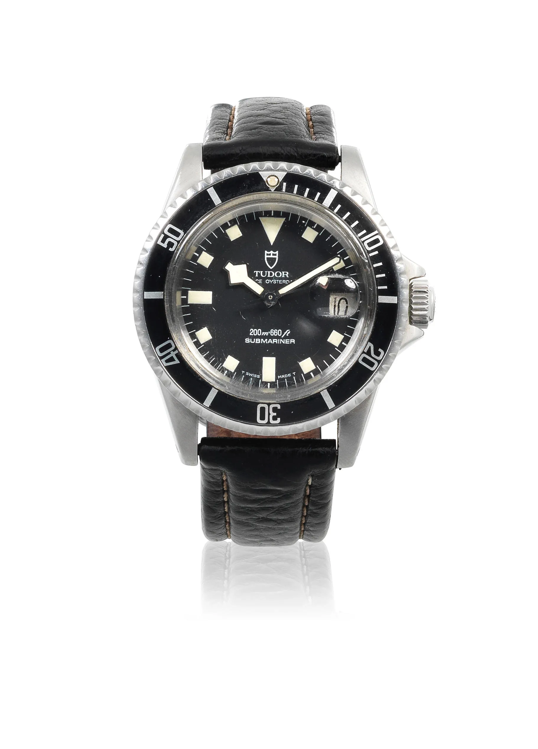 Tudor Submariner 7021/0 40mm Stainless steel Black