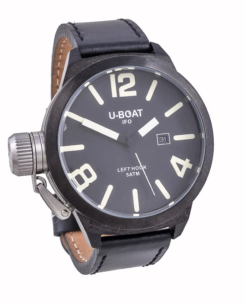 U-Boat B45-08 45mm Stainless steel and PVD Black