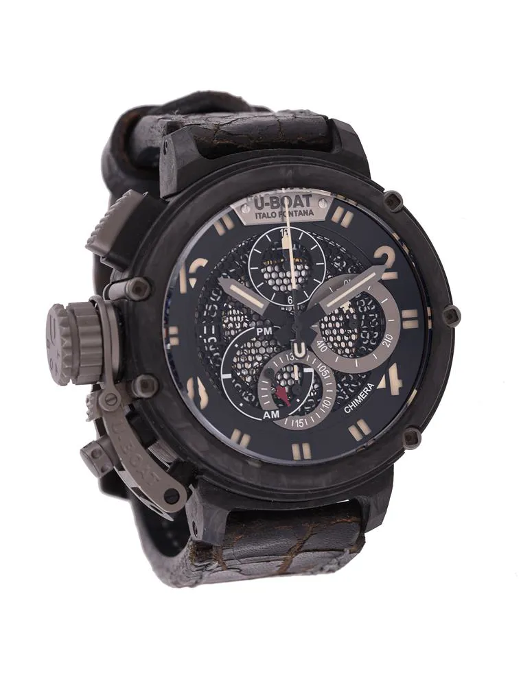 U-Boat Chimera 8057 46mm Carbon fiber Skeleton