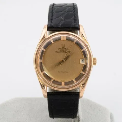 Universal Genève Polerouter 34mm Rose gold Gold