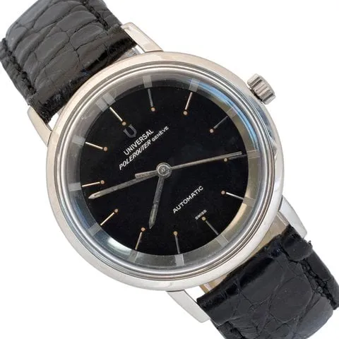 Universal Genève Polerouter 20375 34mm Stainless steel Black