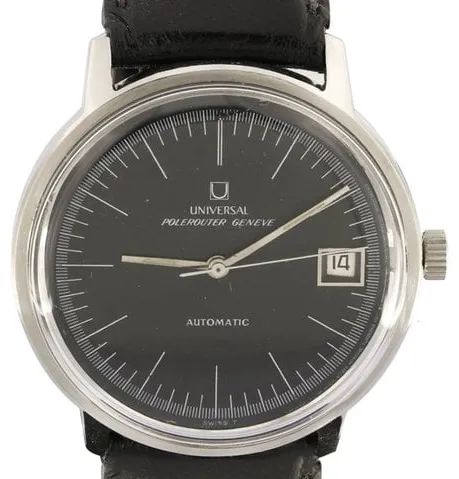 Universal Genève Polerouter 869.114.04 36.5mm Stainless steel Black