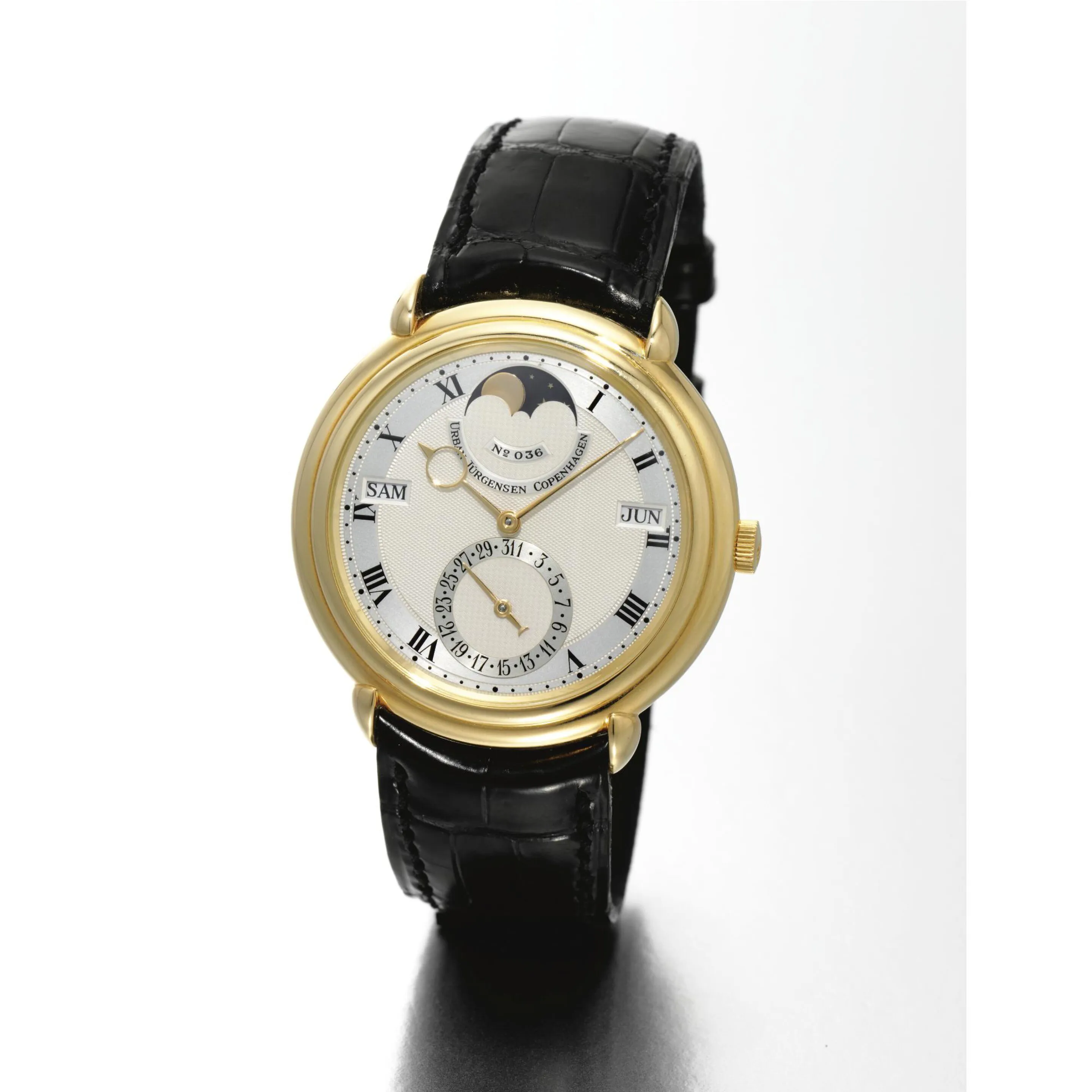 Urban Jürgensen 38mm Yellow gold White