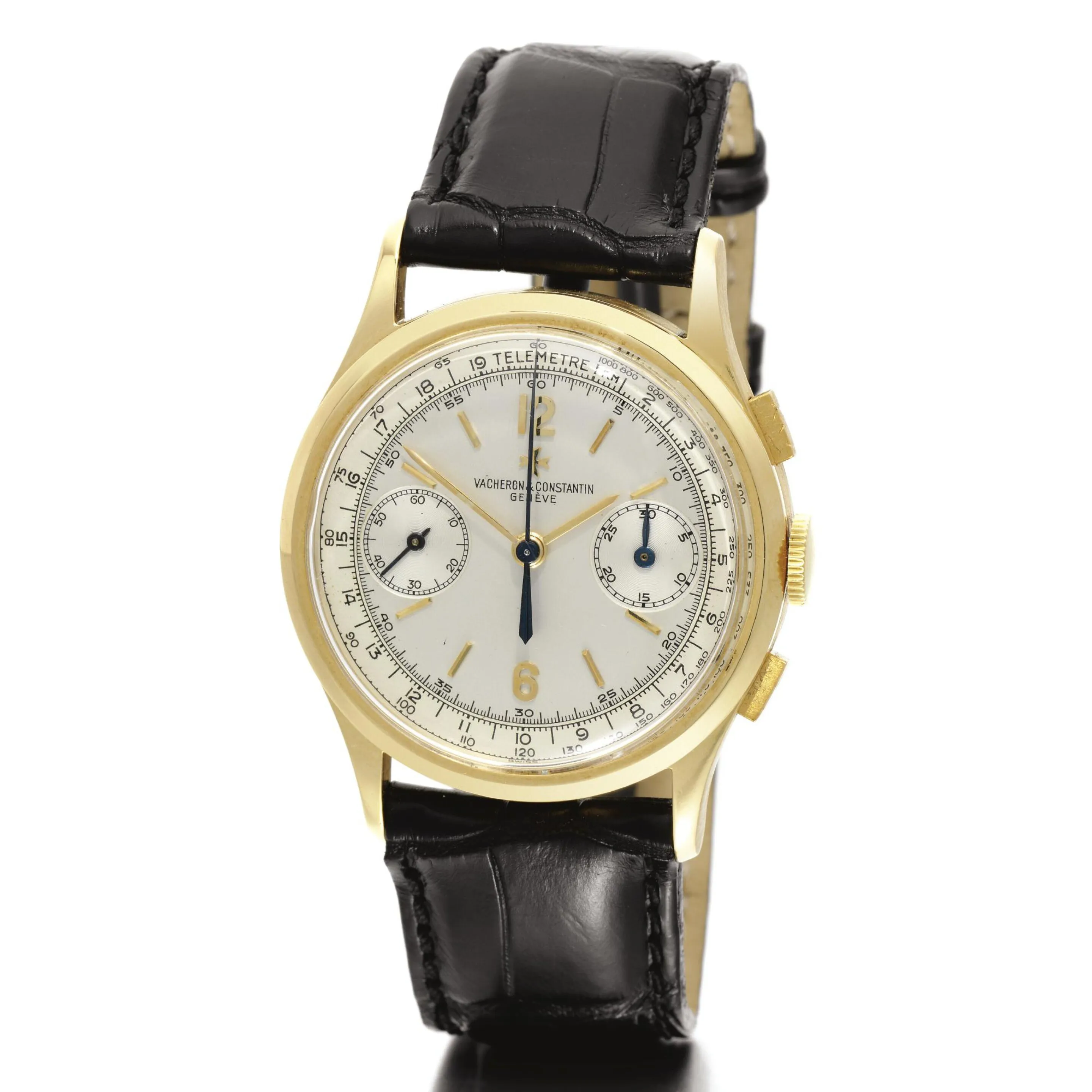 Vacheron Constantin 4072 35mm Yellow gold Silver