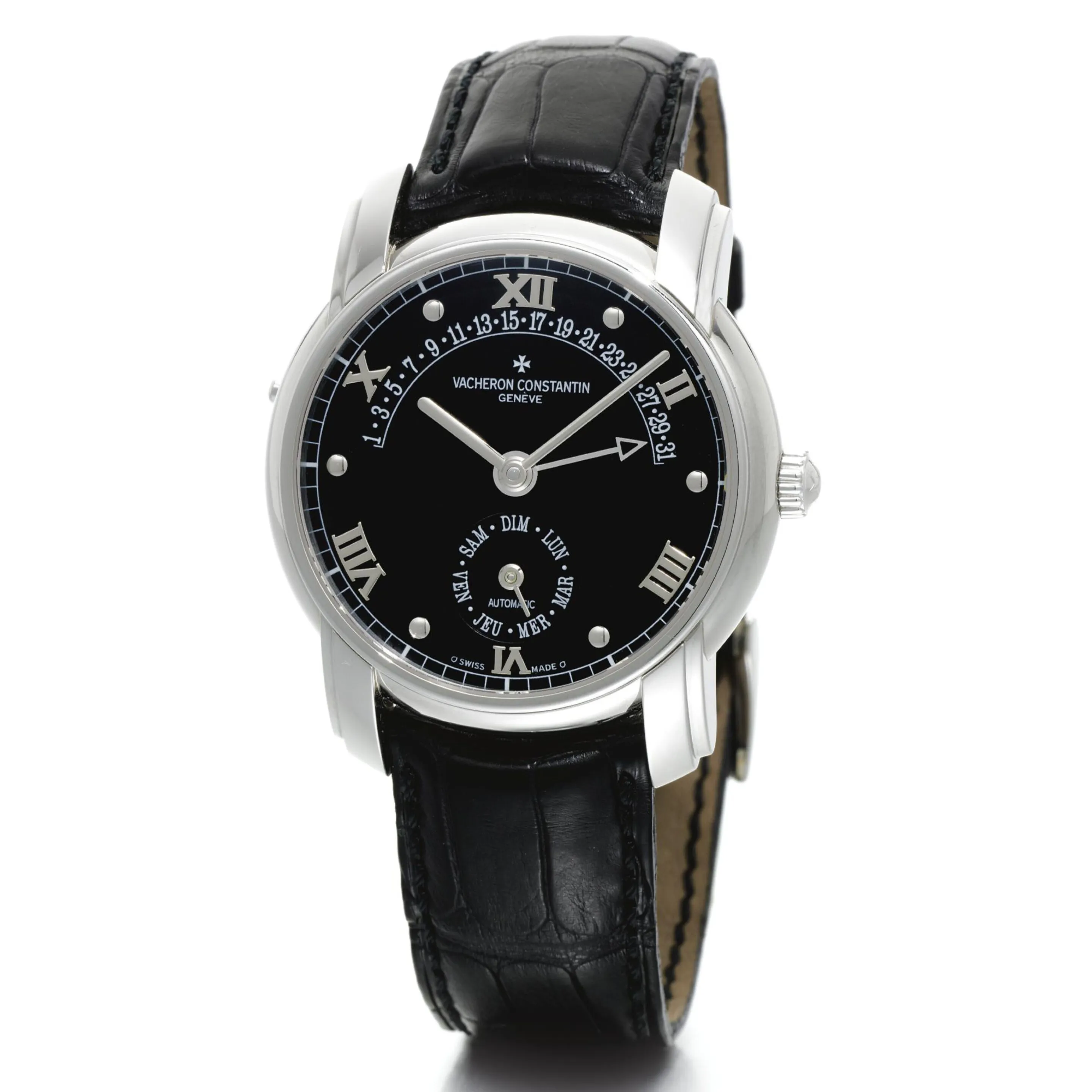 Vacheron Constantin Patrimony 47245 37mm Platinum Black