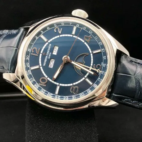 Vacheron Constantin Fiftysix 4000E/000A-B548 40mm Stainless steel Blue